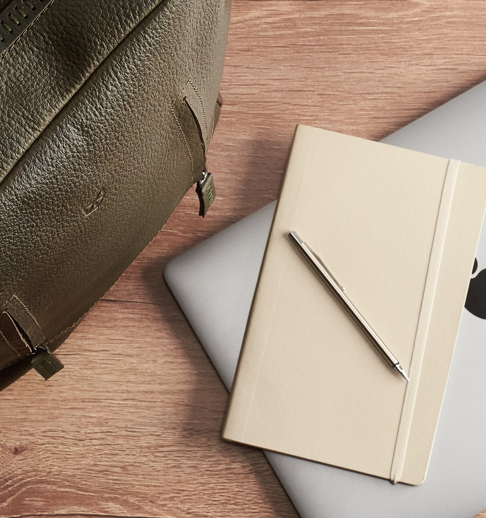 laptop backpacks green by capra leather