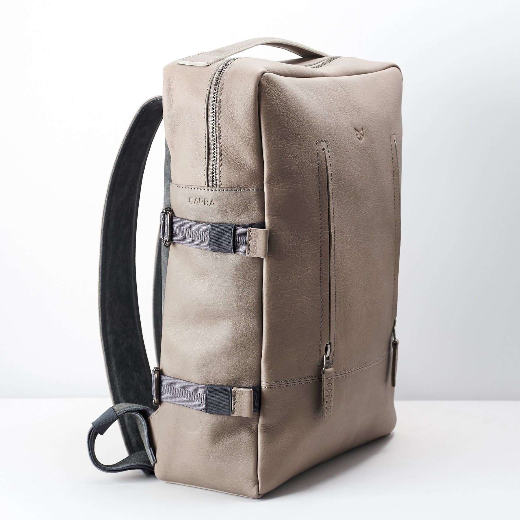 Tamarao Backpack Rucksack · Grey by Capra Leather