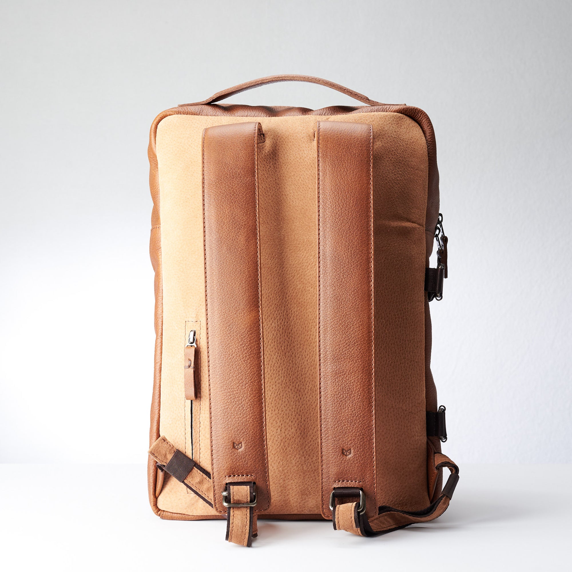 stylish backpacks for men tan by capra leather