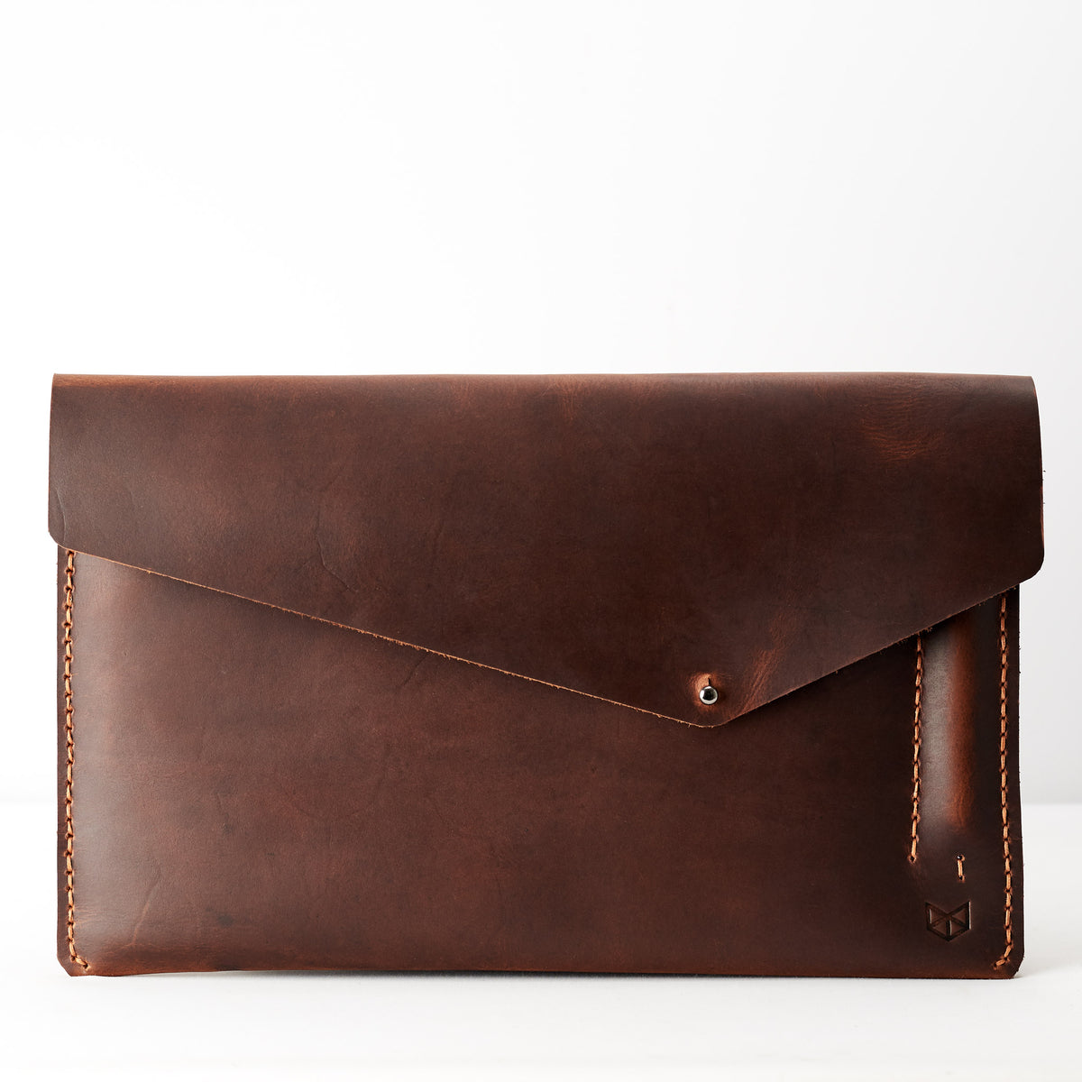Closed. Google Pixel Slate Sleeve Case Distressed Tan by Capra Leather