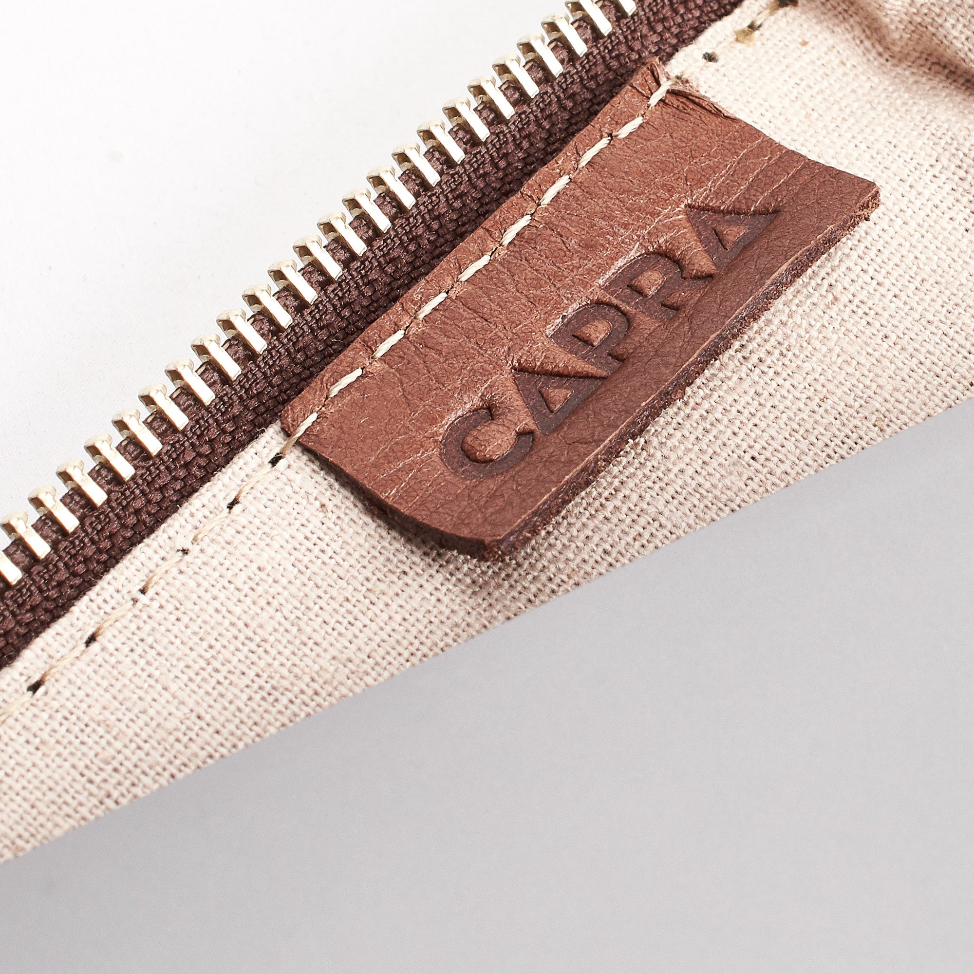 Leather detail. Business slim brown laptop bag folio. Device bag folio.