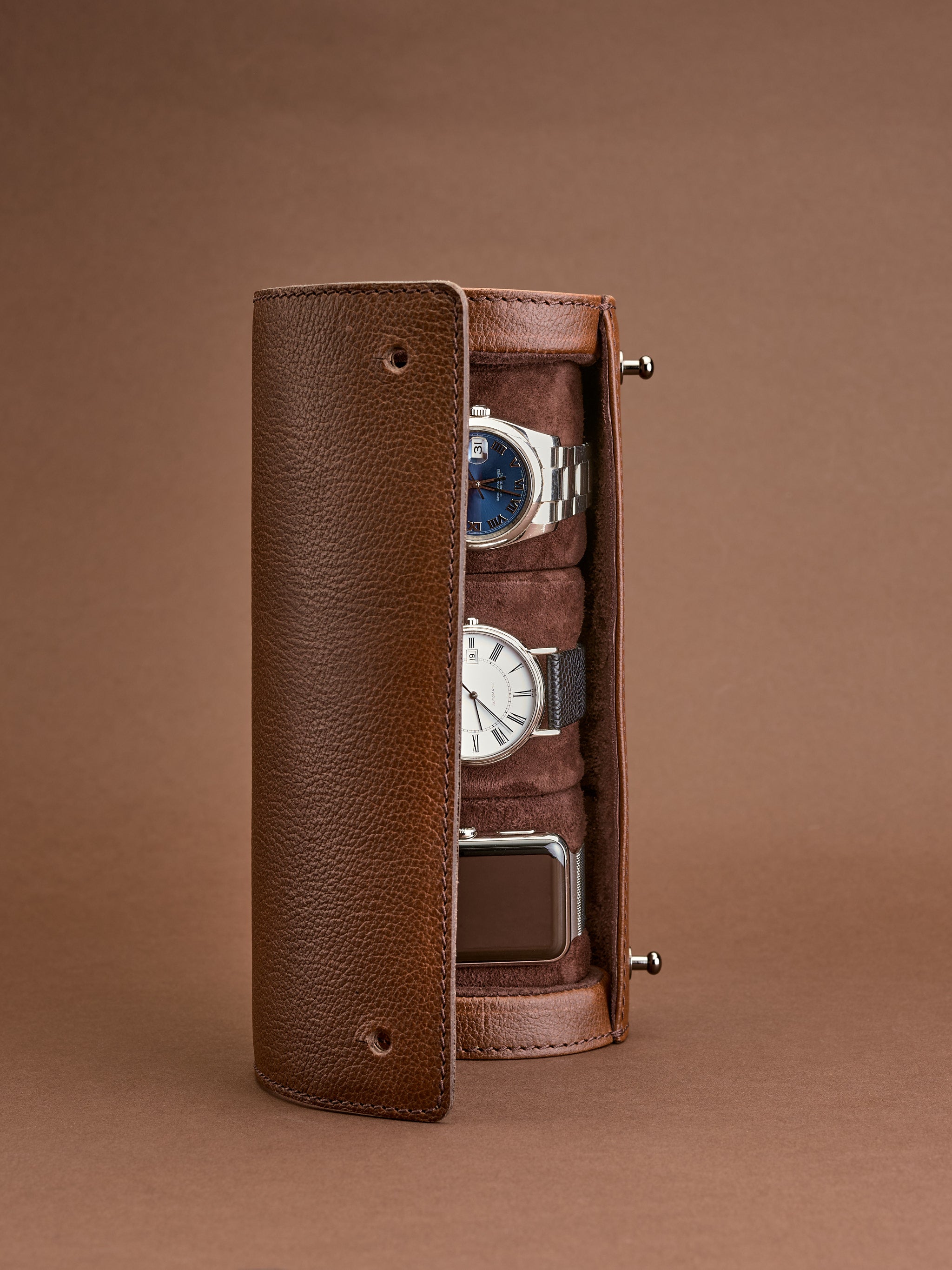 Watch Roll · Brown by Capra Leather