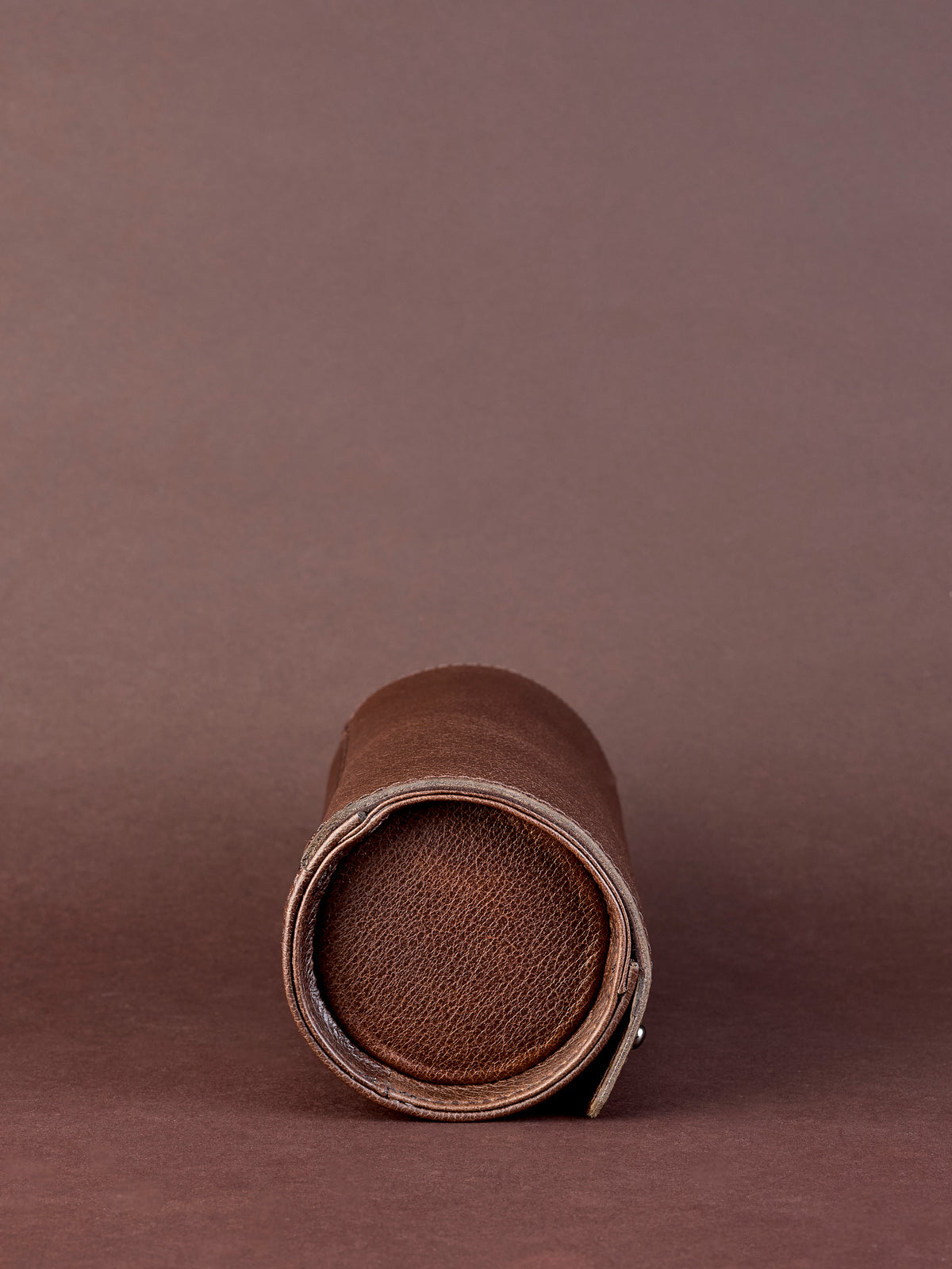 Citizen watch roll case dark brown