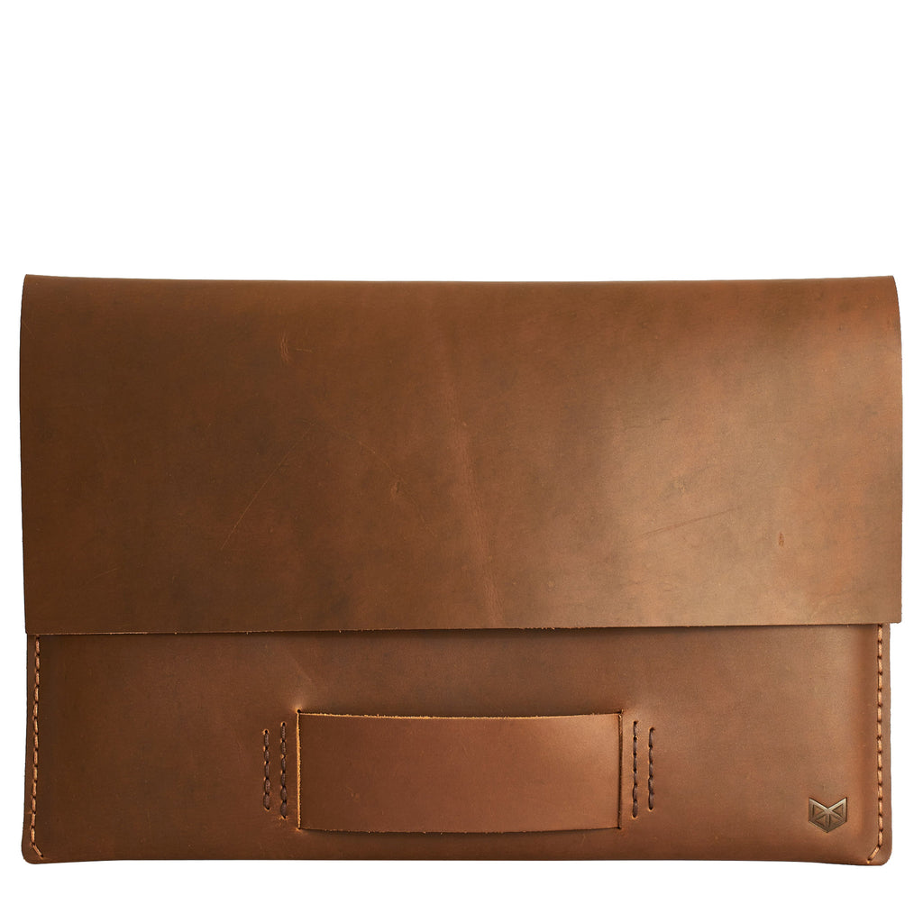 Handmade Walker MacBook Cover Case · Tan by Capra Leather