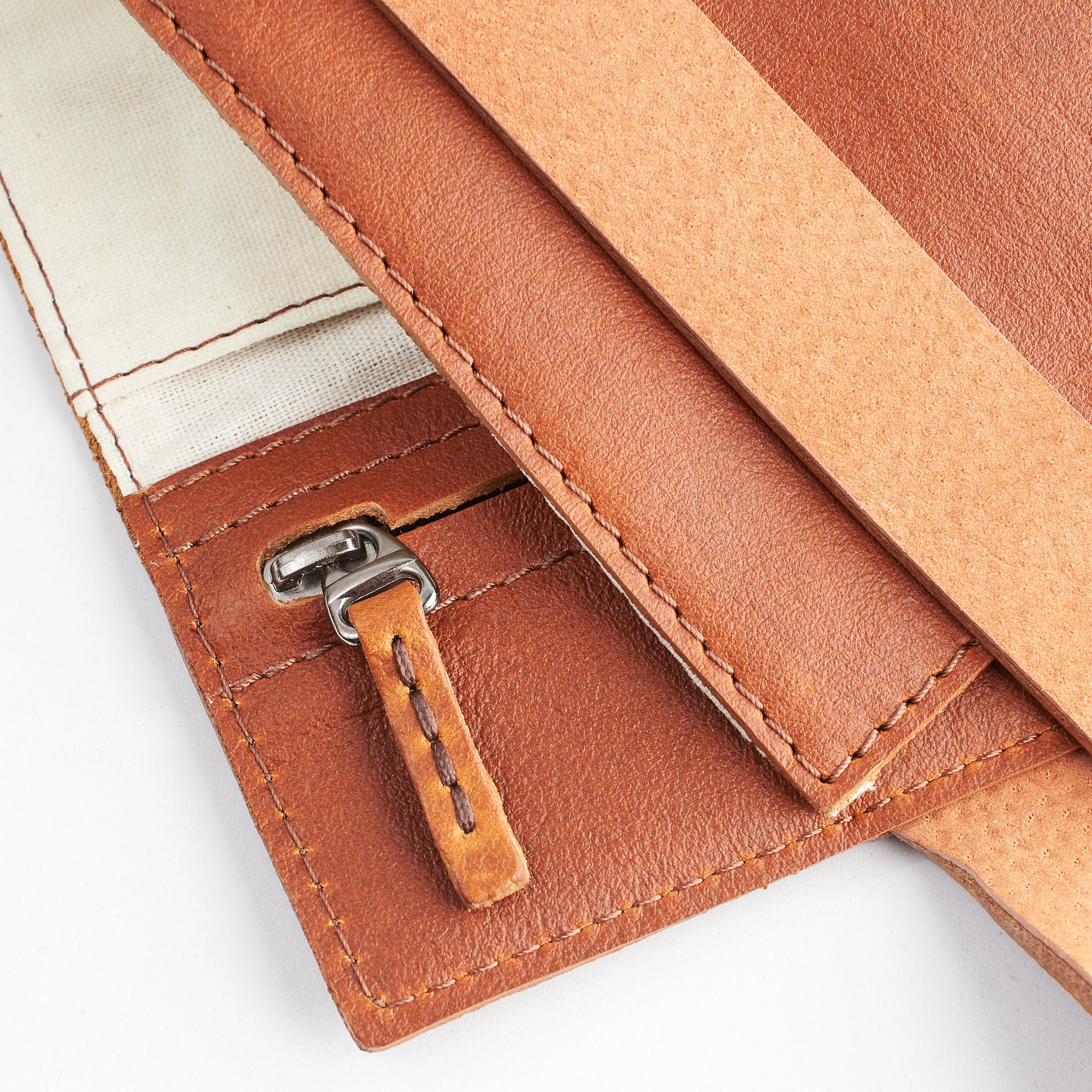 Watch case pouch tan by Capra Leather