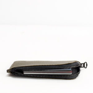 Handmade Zip Card Holder Wallet by Capra Leather