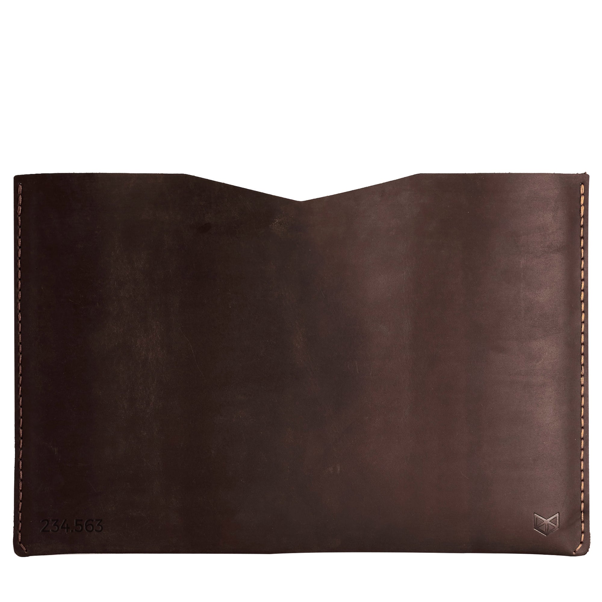 BASIC // MARRON: Leather Microsoft Surface Sleeve Case by Capra Leather